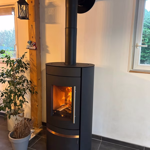 Installation de poêle à bois par L'Artisan du feupoêle à bois