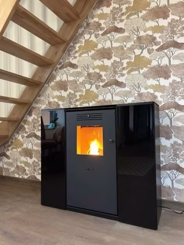 Installation de poêle à granule par L'Artisan du feupoêle à granule